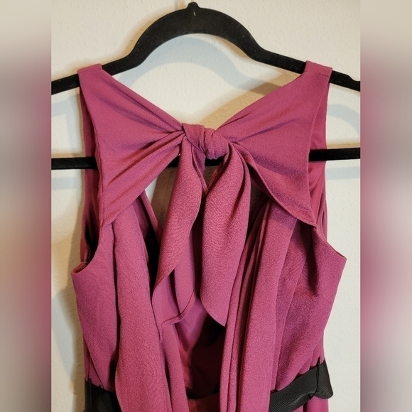 White by Vera Wang Long Mulberry Evening Gown size 0 - Picture 4 of 8